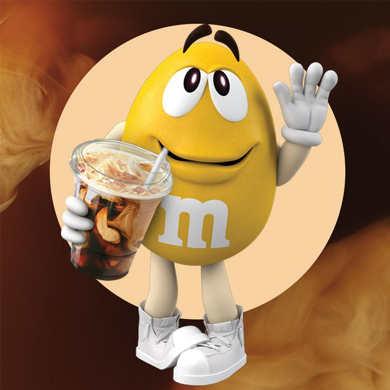 M&M's Caramel Cold Brew Chocolate (Coffee Flavoured) Candy