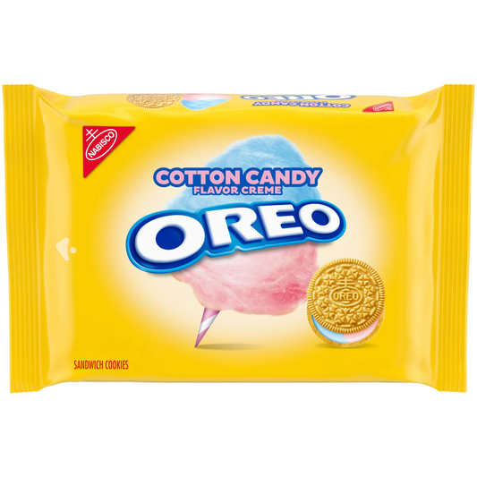 OREO Cotton Candy Sandwich Cookies, Limited Edition Oreo Biscuit