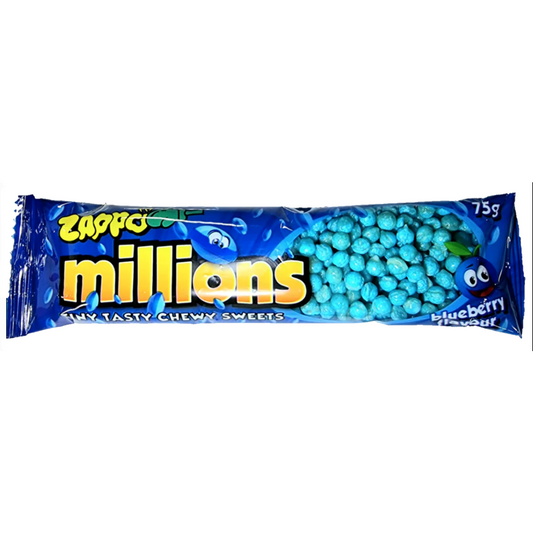 Zappo Millions Tasty Chewy Sweets - Blueberry