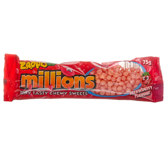 Zappo Millions Tasty Chewy Sweets - Strawberry