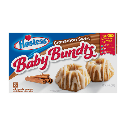 Hostess Baby Bundts USA Cakes - Many Flavours