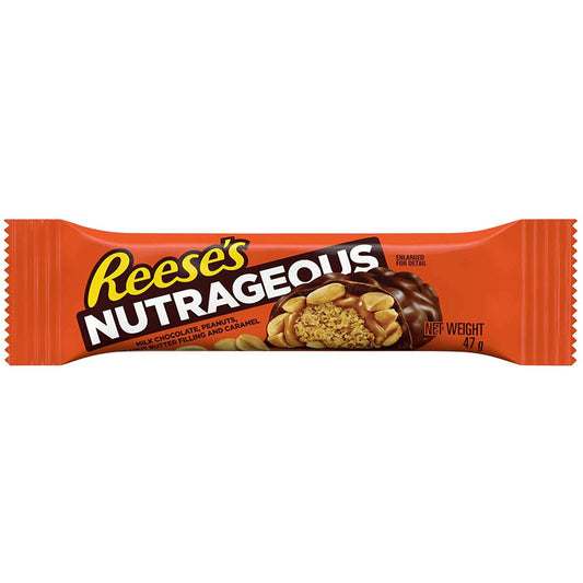 Reese's Nutrageous Chocolate Bar 47g Sugar Party
