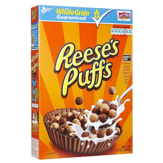 Hershey's Reeses Puffs - Cereal 368g Sugar Party