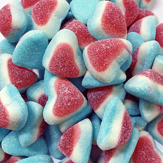 Triple Hearts Gummy Lollies Sugar Party