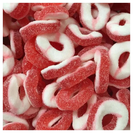 Strawberry Rings Candy Sugar Party