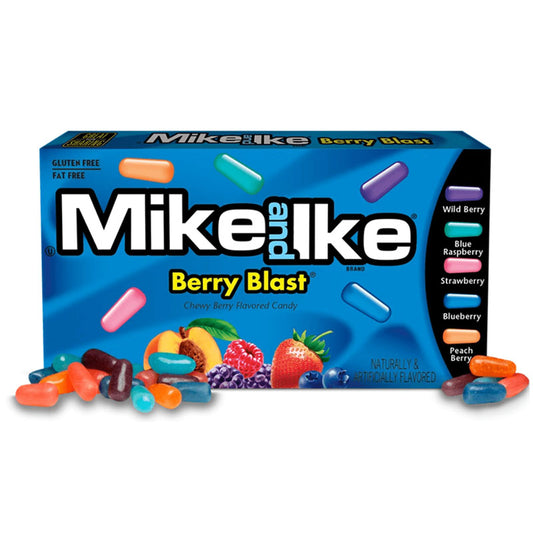 Mike & Ike Berry Blast Theatre Box 141g Sugar Party