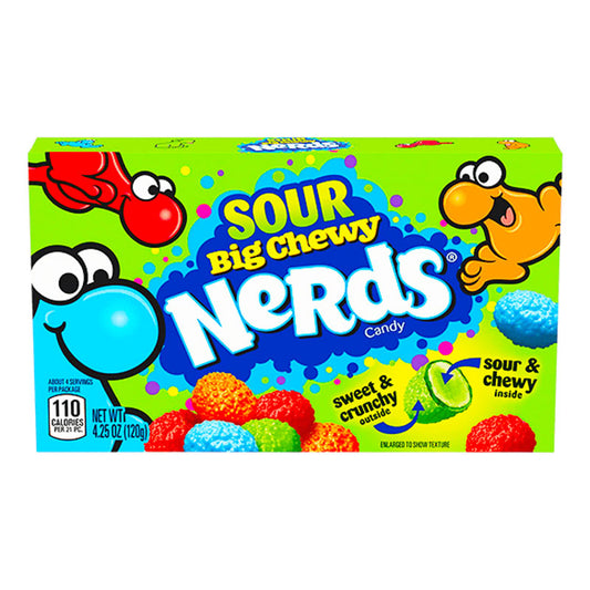 Nerds Sour Big Chewy Candy Box Sugar Party