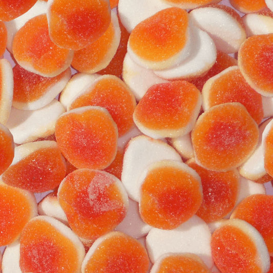 Jelly Filled Gummy Peaches Sugar Party